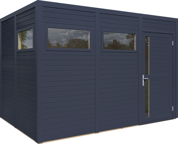 Bertilo Gartenhaus Cubus 3 - 19 mm