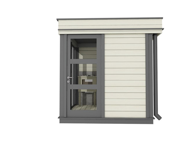 Wolff Finnhaus Saunahaus Paradiso 2x2 (1-Raum)