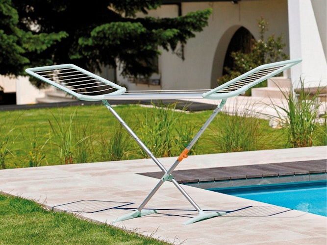 JUWEL Premium Standtrockner FASHIONDRY autostrech mint