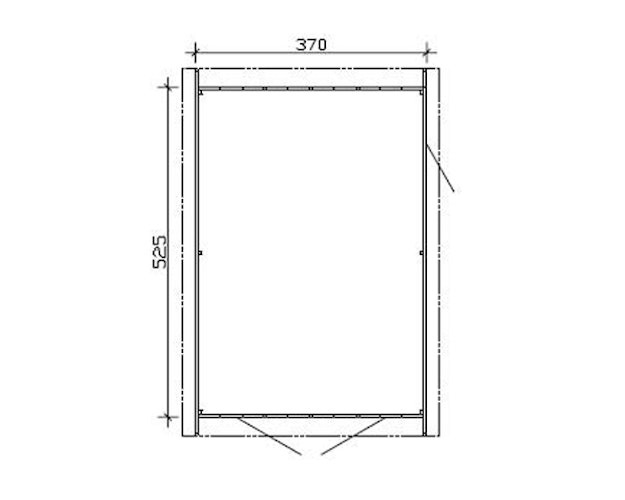 Skan Holz 45 mm Garage Holzgarage Varberg 1/2/3
