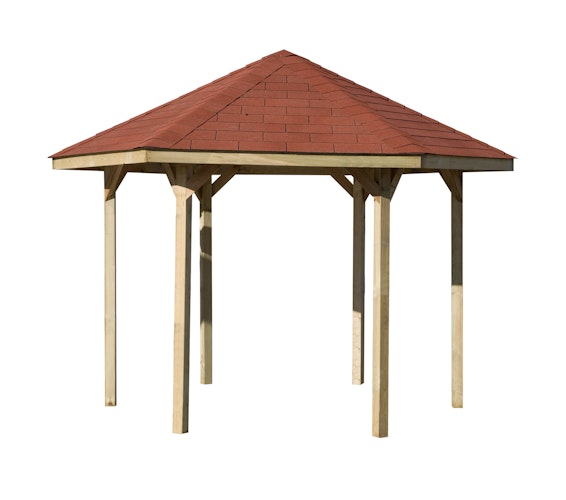 Weka Pavillon 656 - Sparset inkl. Schindeln