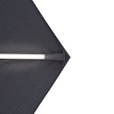 Vorschaubild doppler Mittelmastschirm ACTIVE 300 Auto Tilt LED, Aluminium Silber / 100 % Polyester Anthrazit