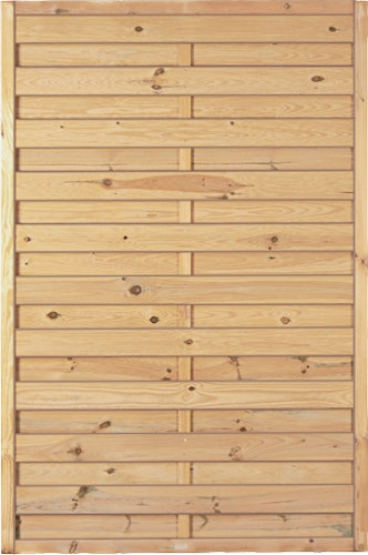 T&J Maxi Massivzaun 120 x 180 cm