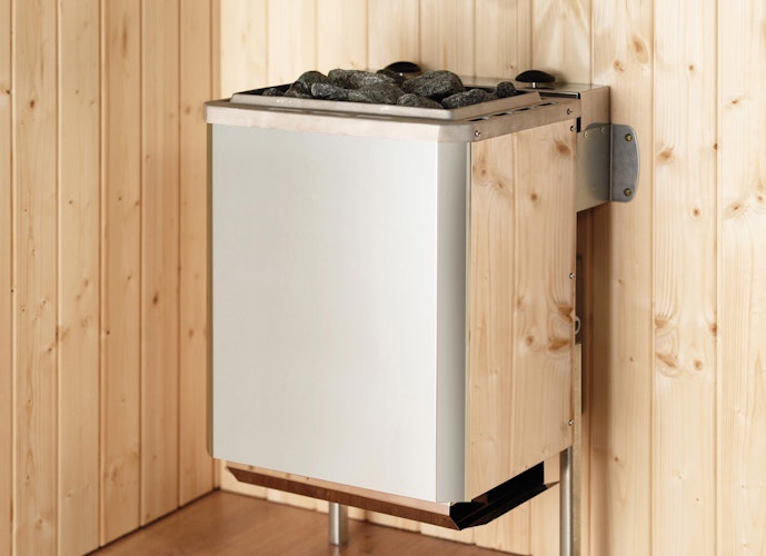 Weka Design Saunahaus Laadi 2 mit Thermoholz - 28/42 mm