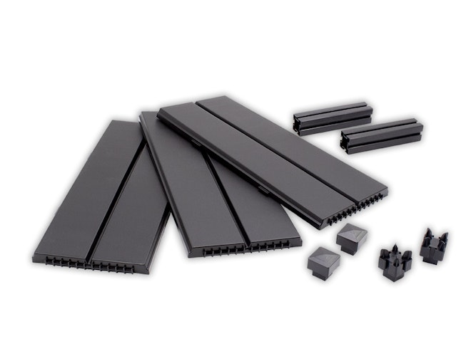 KHW Hochbeet Demeter Erweiterungsset B 82 x T 82 x H 31 cm - 168 l