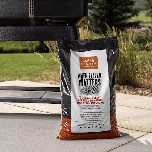 Traeger Hartholz Pellets SIGNATURE BLEND, 9 kg Beutel