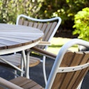 Vorschaubild Cinas Klapptisch ELLEN, Aluminium / Teak