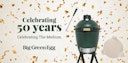 Vorschaubild Big Green Egg Holzkohlegrill MEDIUM Starterset 50 Jahre Jubiläumset 