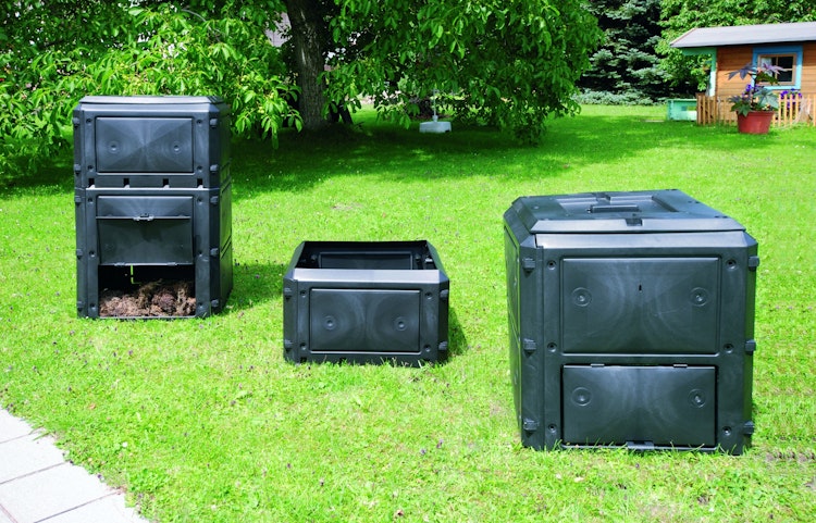 KHW Aufbauset 230 Liter ohne Deckel (für Bio-Quick Komposter Basismodell 420 L)