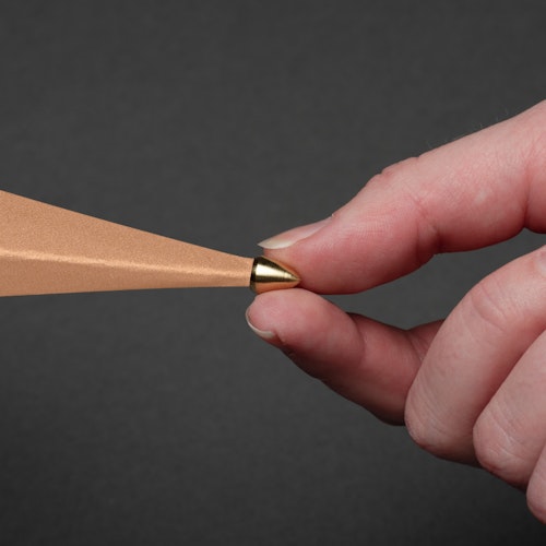 Konstsmide Weihnachtsbeleuchtung  Brauner Papierstern 78cm