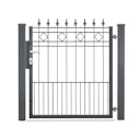 Vorschaubild dz Flügeltor VARIO Residenz klassik RIMINI Einzeltor - Verschiedene Höhen