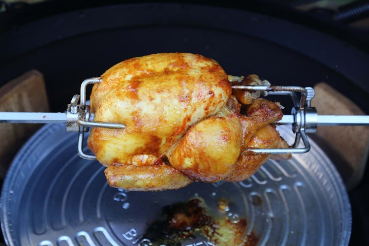 Big Green Egg Rotisserie LetzQ für das Big Green Egg  Medium
