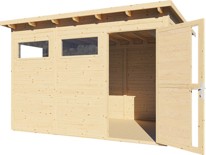 Bertilo Gartenhaus Pentus 3 - 19 mm