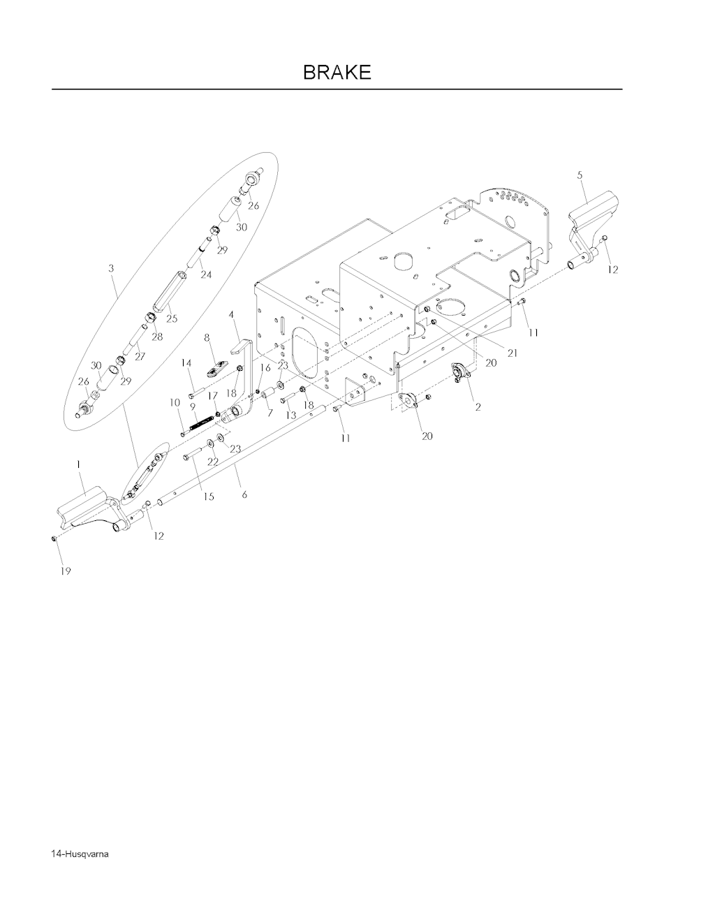 Explosionszeichnung Ersatzteile