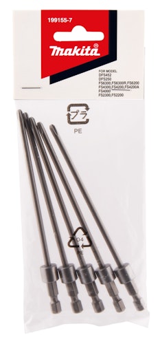 Makita PH Bit 2x130 mm 5 Stück 199155-7