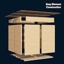 Vorschaubild Bertilo Gerätehaus Amrum 2/3 Plus - 14 mm