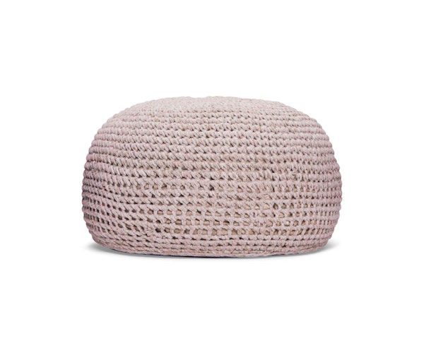 BEST Outdoor Pouf RONDA 55 x 55 x 41 cm, recyceltes PET - Auslaufartikel