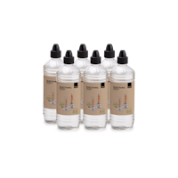 höfats SPIN Bioethanol Gel-Brennstoff 1l Flasche (6er Pack)