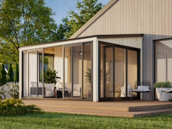 Palmako Glashaus Lumi 11,6 m² (Wintergartenanbau) - Slide