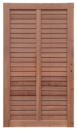 FelixWood® Sichtschutz Modern Rhombus Einzeltor Nr.26 1000 x 180  mm DIN Links