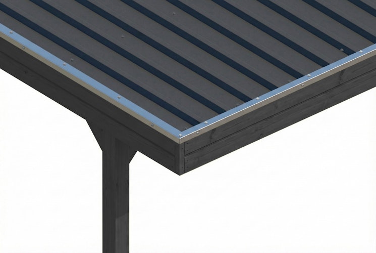 Skan Holz Carport Friesland 320x555 cm inkl. 1 Einfahrtsbogen Set E