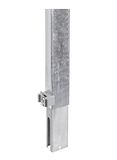 Alberts®  Zaunerhöhung Erhard 60 x 60 mm für Doppestabmatten-ZaunZubehörbild