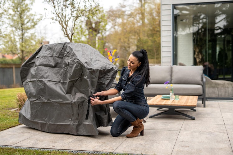 Winza Outdoor Covers Premium Abdeckhaube für Grill, 195 x 70 x 110 cm - Abverkauf