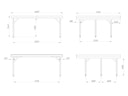 Vorschaubild Palmako Carport Karl 20,6 m²