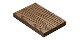 Handmuster OSMO Terrassendiele Thermoholz Esche - gebürstet für SenoFixZubehörbild