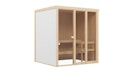 Vorschaubild Bertilo Sauna Model 2 Medium white - 58 mm