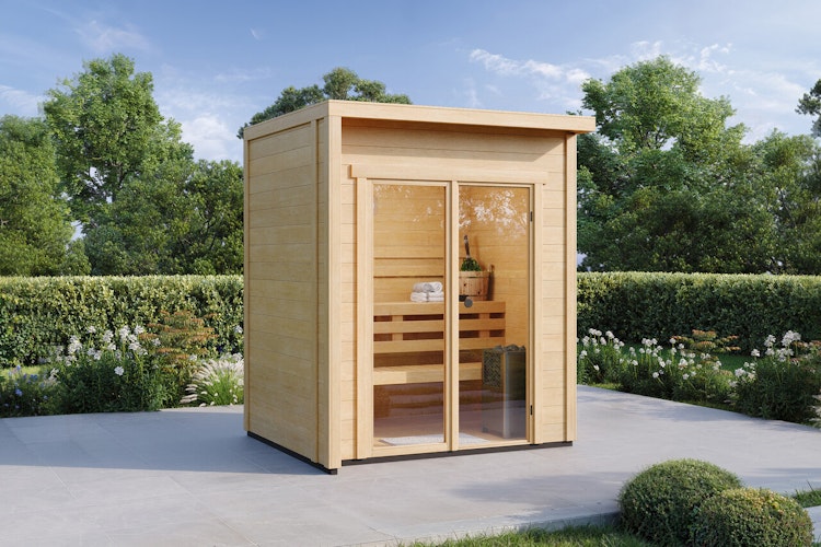 Wolff Finnhaus Saunahaus Viladis 2116 - 44 mm