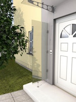 Gutta Seitenblende HD klar/gefrostet