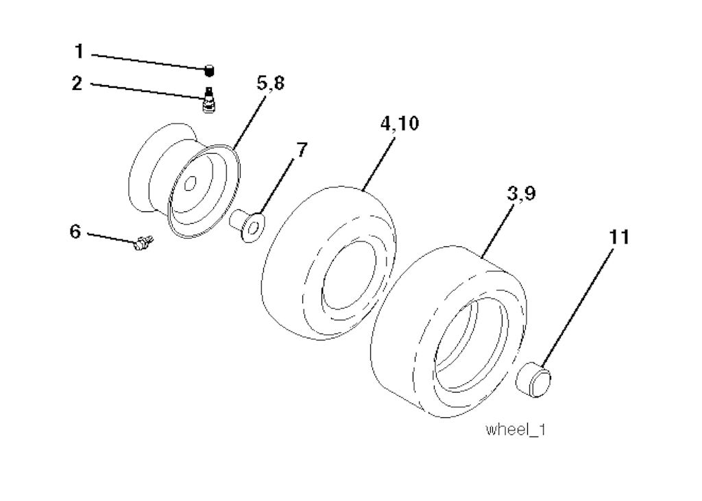 Explosionszeichnung Ersatzteile