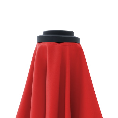 doppler Mittelmastschirm LIFE 180 Lift, Aluminium Anthrazit / 100 % Polyester 180 g/m²