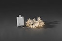 Vorschaubild Konstsmide Weihnachtsbeleuchtung  LED Dekokette Acryl Sterne+Lichtsensor