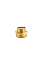 Gardena Messing-Reduzier-Gewindenippel 33,3 mm (G1)-AG / 26,5 mm (G3/4)-AG