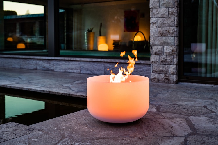 QFlame Glasfeuerschale Pure