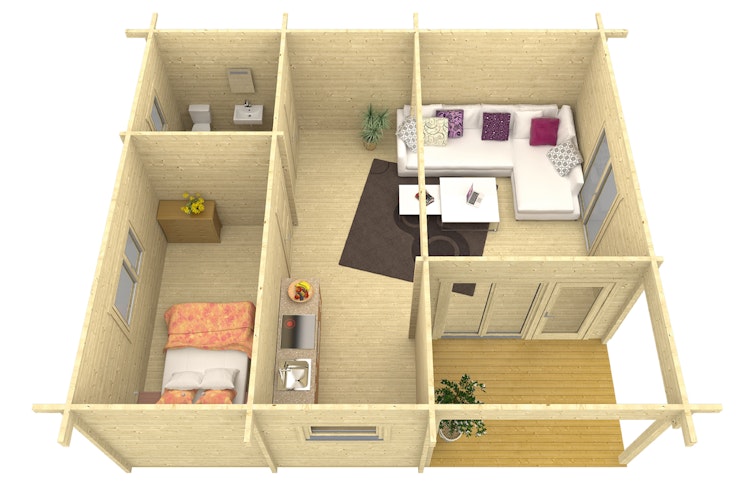 Wolff Finnhaus Gartenhaus Ferienhaus Taunus