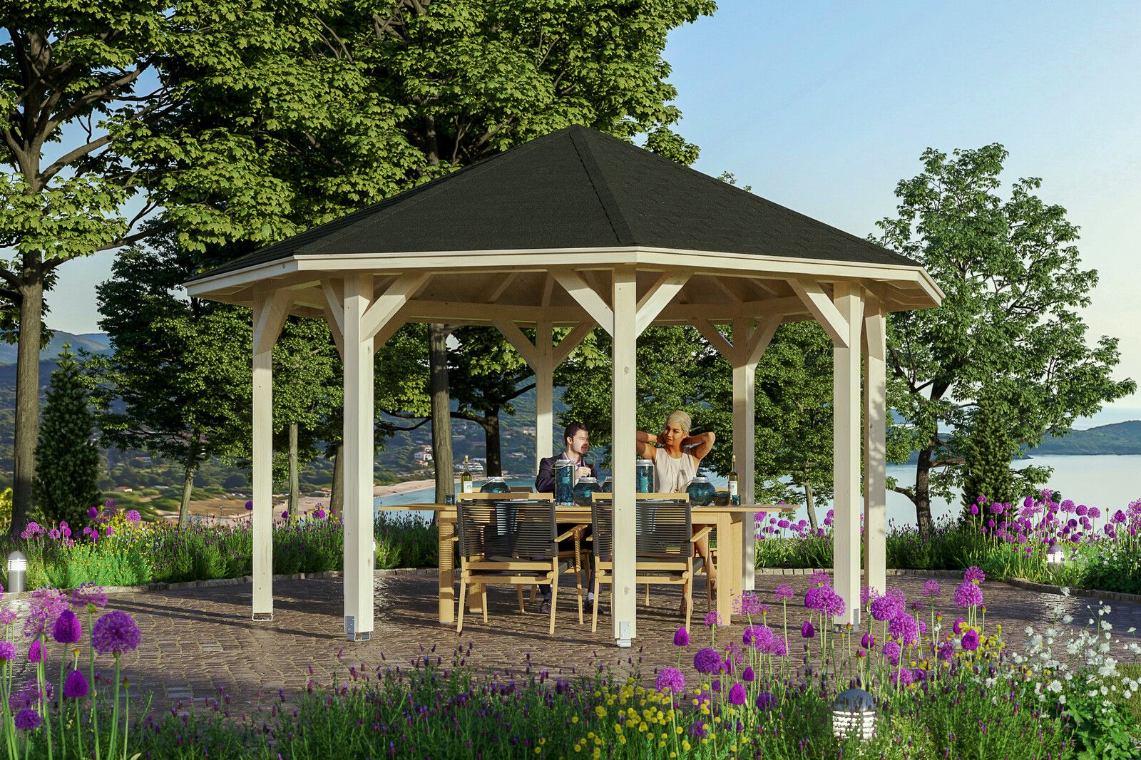 Skan Holz Pavillon Nice