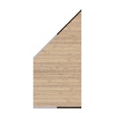 Vorschaubild TraumGarten System WPC Classic Zaun-Anschluss-Set