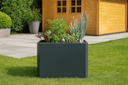 Vorschaubild Premium Hochbeet aus Stahl anthrazit 80 x 80 x 75 cm