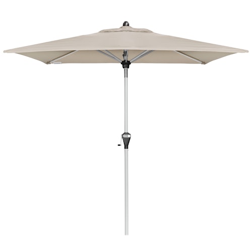 doppler Mittelmastschirm ACTIVE 210 x 140 Auto-Tilt, Aluminium Silber / Polyester 180 g/m²