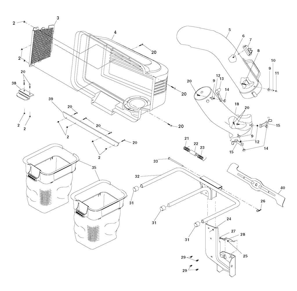 Explosionszeichnung Ersatzteile