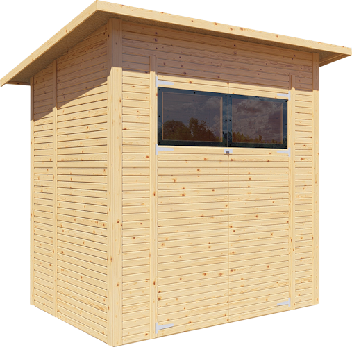 Bertilo Gartenhaus Pent Modern 2 - 18 mm