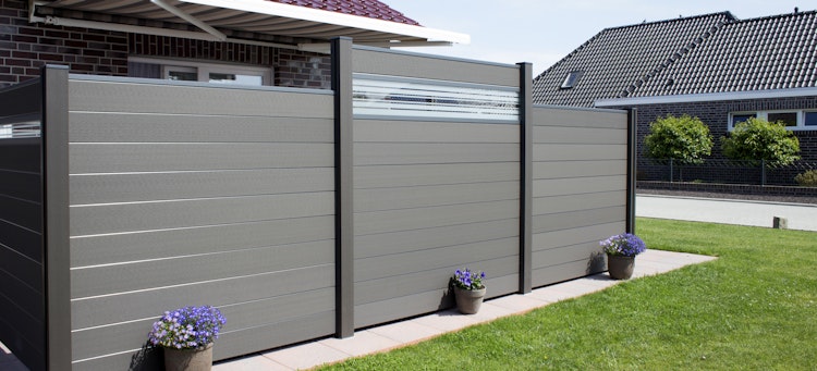 GroJa Solid Stecksystem Bausatz Quadratisch inkl. Glas-Designeinsatz 30cm