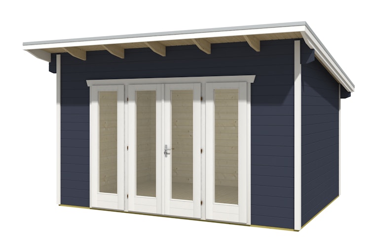 Skan Holz 28 mm Gartenhaus Ostende 2