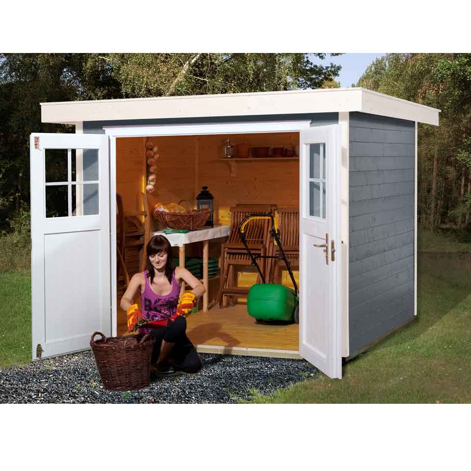 Weka Gartenhaus 227 - 21 mm