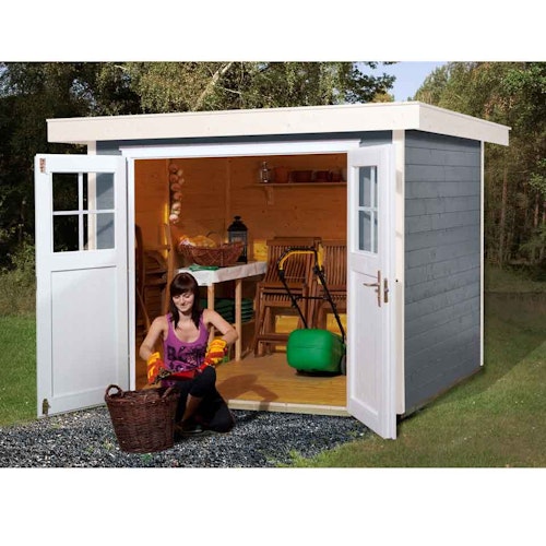 Weka Gartenhaus 227 - 21 mm