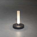 Vorschaubild Konstsmide Biarritz USB-Tischvase dunkelgrau, 1800/2700/4000K, dimmbar