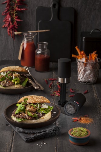 Microplane Chili Mühle SPECIALTY Schwarz